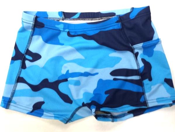 Blue Blue Camo Icupid Shorts
