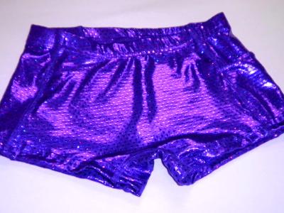 ULTIMATE SPARKLE Purple Metallic Mystique & Sequins Briefs