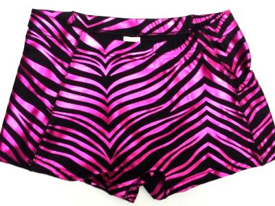 Fuchsia Zebra Metallic Icupid Shorts