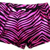 Fuchsia Zebra Metallic Icupid Shorts