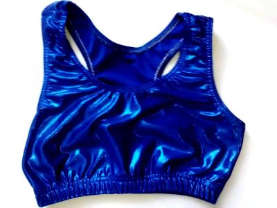 Royal Metallic Mystique Sports Bra