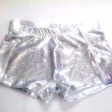 ULTIMATE SPARKLE Silver Metallic Mystique & Sequins Briefs