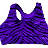 Purple Zebra Sports Bra