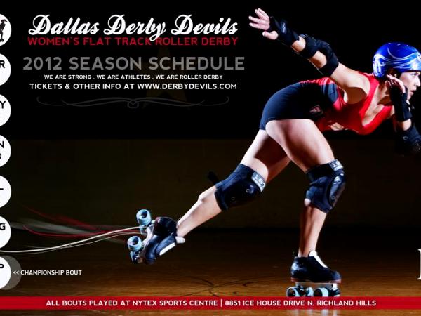 Dallas Derby Devils, Derby Shorts, Roller Derby Shorts