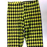 Yellow Jagged Edge Capris