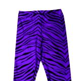 Purple Zebra Capris