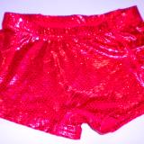 ULTIMATE SPARKLE Red Metallic Mystique & Sequins Briefs