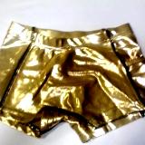 Gold Metallic Mystique Cheer Boy Cut Briefs