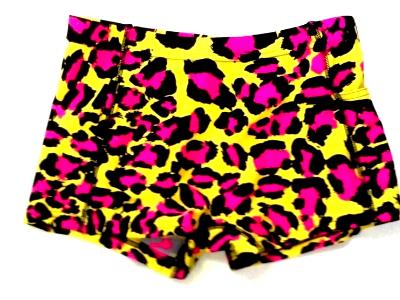 Crazy Leopard Icupid Shorts with Pocket