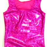 Pink Shatterglass Gymnastics and Dance Leotard