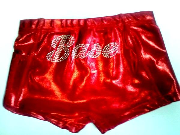 iCupid BASE Short (on back) in Red