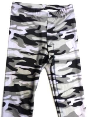 Grey Camo Capris