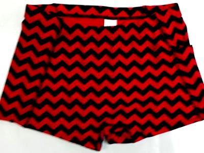 Chevron Red and Black Icupid Short