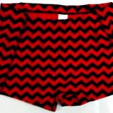 Chevron Red and Black Icupid Short