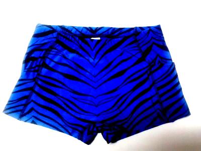 Icupid Royal Blue and Black Zebra 