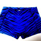 Icupid Royal Blue and Black Zebra 