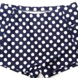 Navy Blue Polka Dot Icupidshort - OUT OF STOCK