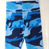 Blue Blue Camo Capris