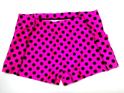 Icupid Cheer Shorts Hot Pink Happy Dots