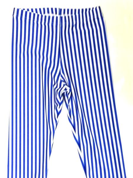 Royal Pencil Stripe Capris