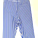 Royal Pencil Stripe Capris