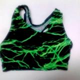 Sports Bra  Green Lightning