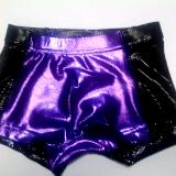 Black Sparkle Dot with Purple Mystique Front