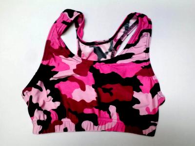 Sports Bra Pink Camo