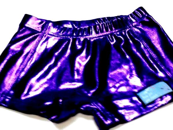 Metallic Mystique Purple Cheer Boy Cut Brief