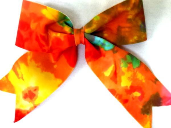 Tie Dye Matching Bow