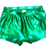 Metallic Mystique Kelly Green Cheer Boy Cut Brief