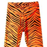 Orange Zebra Capris