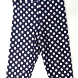 Navy Polka Dot Capris - OUT OF STOCK