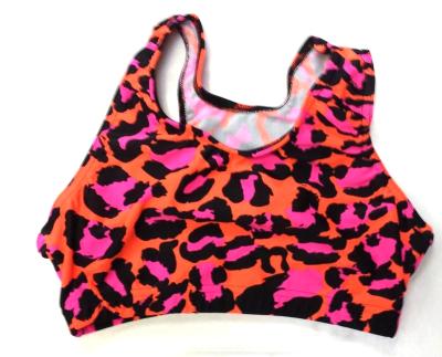 Crazy Leopard Neon Pink and Orange Leopard