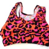 Crazy Leopard Neon Pink and Orange Leopard