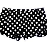 Cheer Boy Cut Brief Black & White Polka Dot