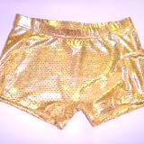 ULTIMATE SPARKLE Gold Metallic Mystique & Sequins Briefs